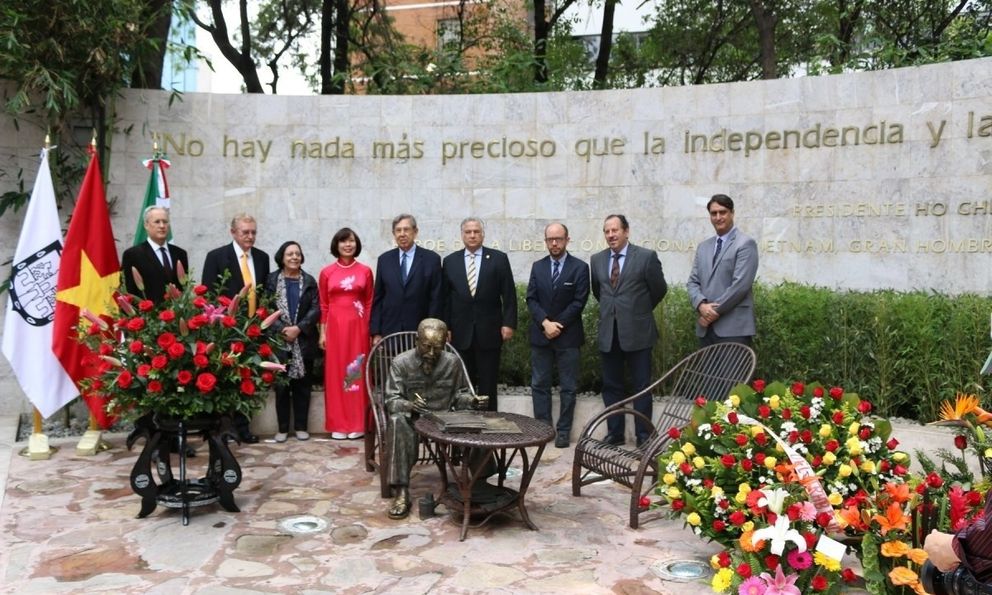 Việt Nam lên tiếng về thông tin di dời tượng Chủ tịch Hồ Chí Minh tại thủ đô Mexico City