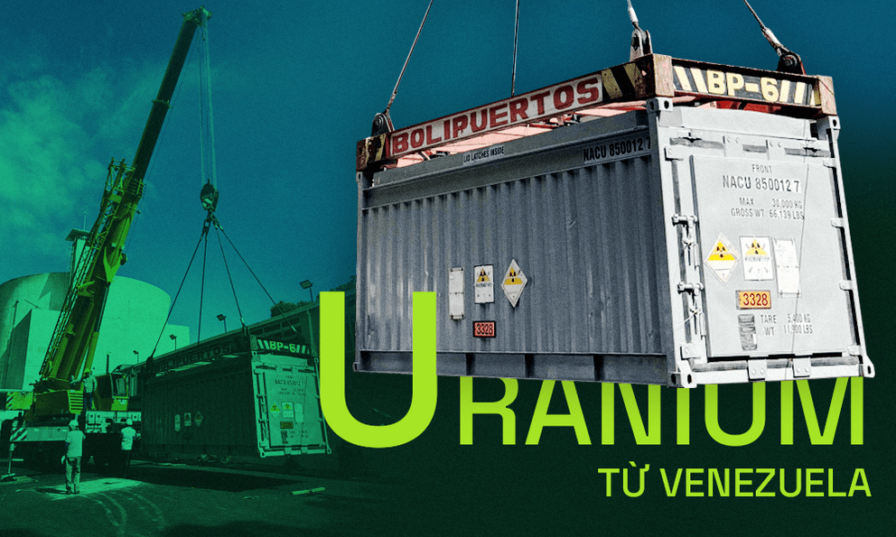 Mỹ thực hiện chiến dịch nhạy cảm đưa toàn bộ urani từ Venezuela về nước, phát tín hiệu khác tới thế giới