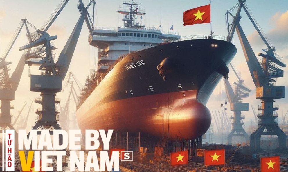 Việt Nam hạ thủy tàu 21.800 DWT: Lộ diện “ông lớn” với 6.000 kỹ sư đứng sau