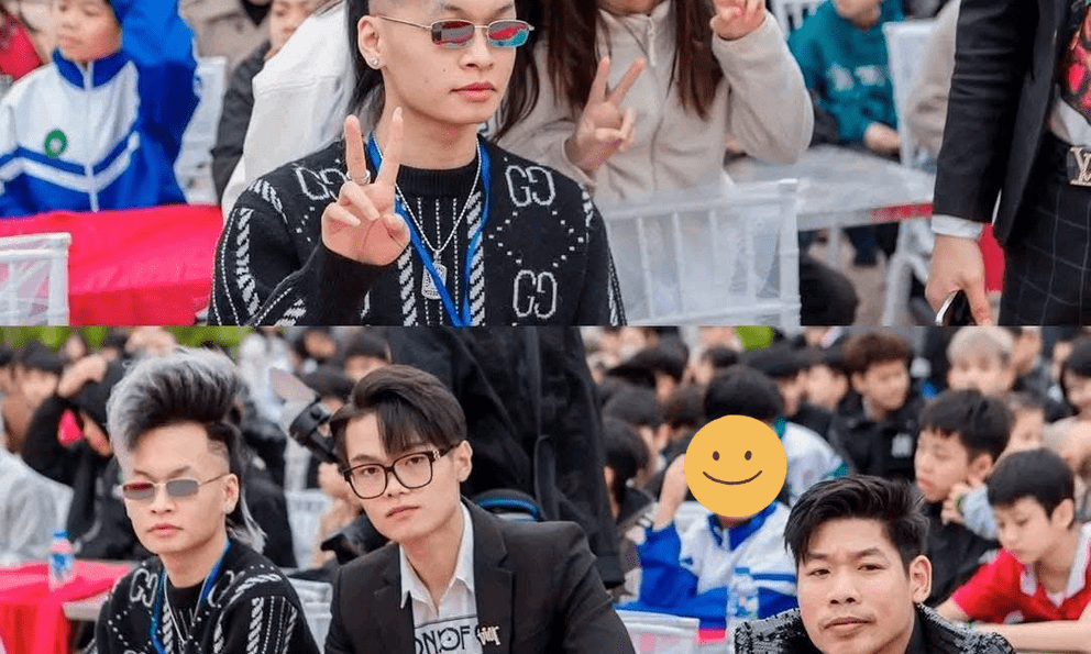 Xôn xao hình ảnh loạt TikToker tai tiếng tham gia 1 sự kiện ở trường học - Sự thật ra sao?