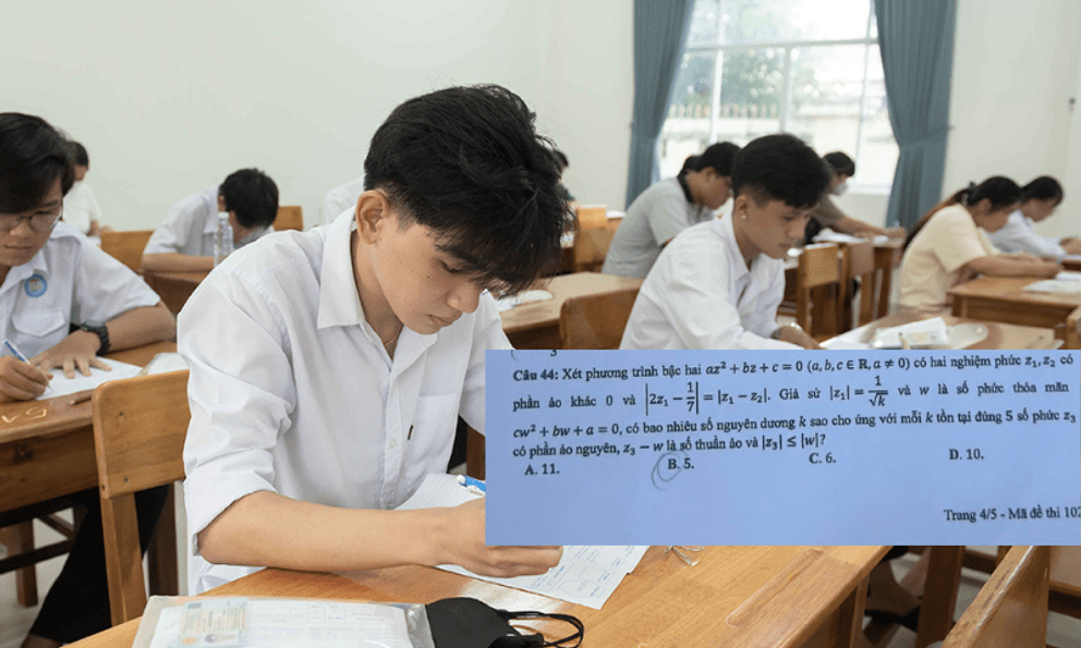 Đây mới đúng là câu hỏi khó trong đề Toán tốt nghiệp THPT 2024 khiến 3 giáo sư không giải nổi: GPT thử sức cũng sai bét nhè!