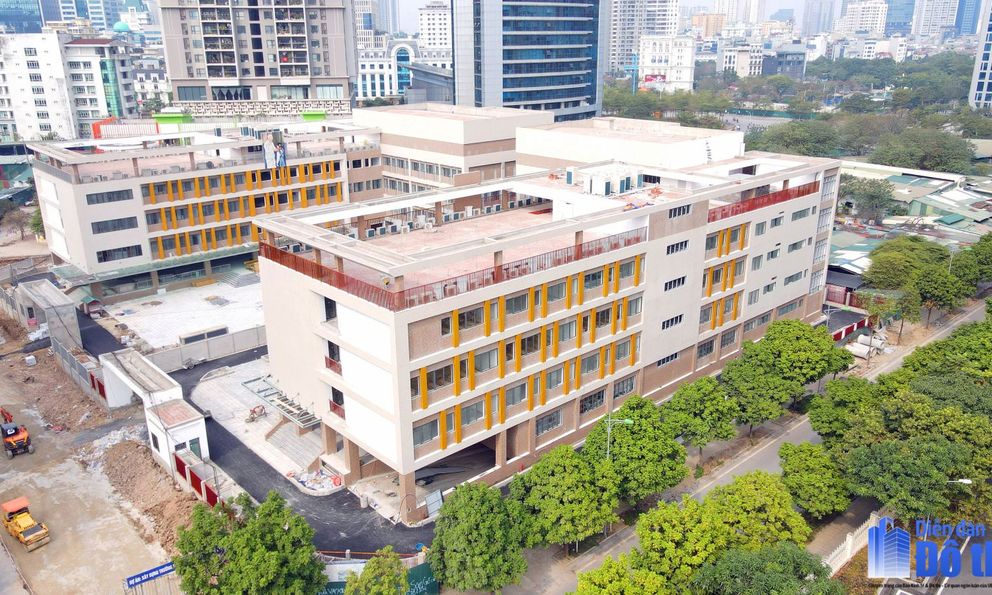 Phụ huynh quận Cầu Giấy háo hức trước 2 trường công lập to đẹp được xây ở phường Yên Hoà: Tổng đầu tư hàng trăm tỷ!