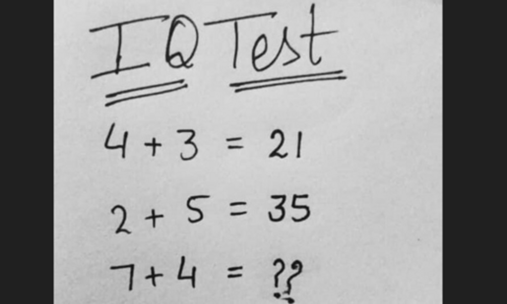 Phép tính cộng đơn giản được cả nghìn người chia sẻ: Ai thông minh lắm mới giải đúng trong vòng 15 giây!