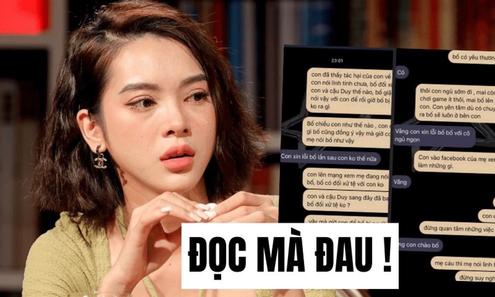 Tôi sốc nghẹn khi đọc tin nhắn con trai Quỳnh Lương gửi bố: Khi một đứa trẻ lặp lại 3 từ này, có gì đó đã sai nghiêm trọng rồi!