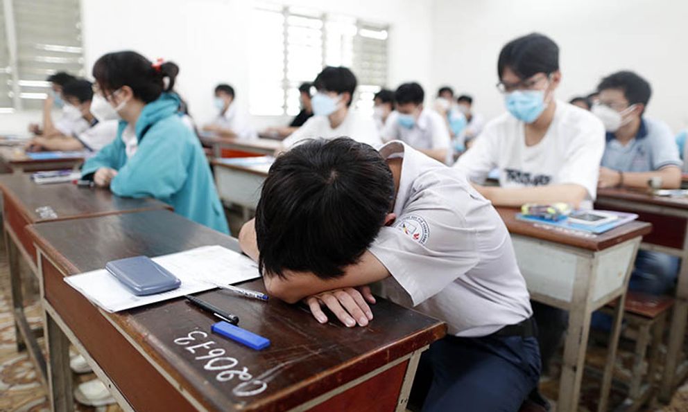 Thí sinh thi lớp 10 xin thêm giấy, thầy giáo ở Nghệ An 