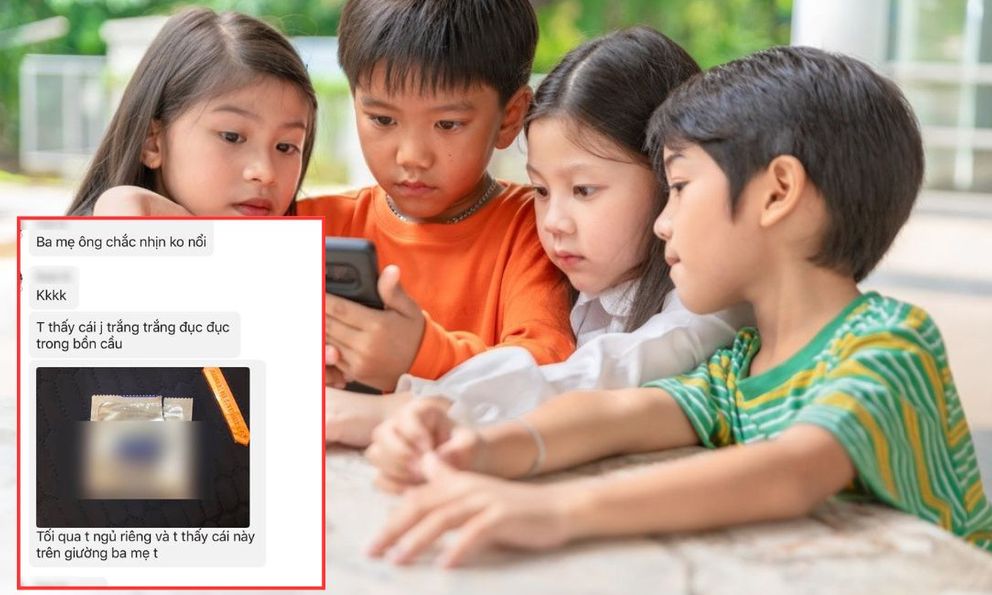 Đọc đoạn tin nhắn của học sinh lớp 5, bà mẹ TP.HCM choáng váng: Trẻ em không còn 