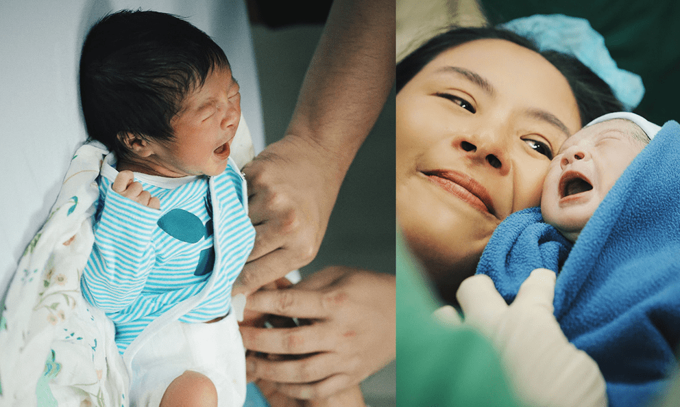 Hoa hậu Ngọc Hân sinh con đầu lòng ở tuổi 36