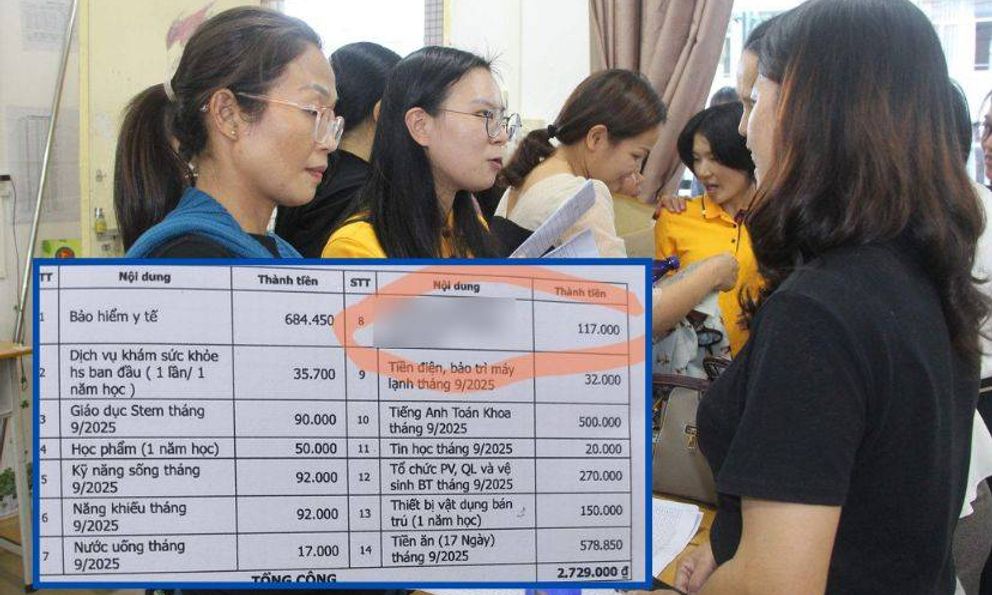 Thu gì mà tới 117 nghìn đồng? - Một khoản tiền đầu năm khiến hội cha mẹ tranh cãi gắt, ai đúng, ai sai?