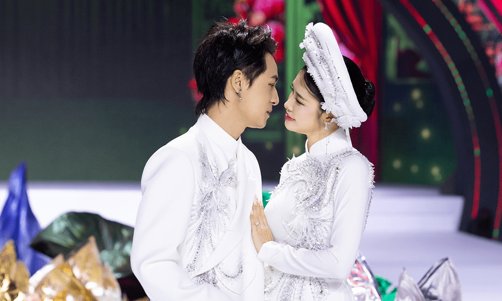 Đăng Khôi - Thuỳ Anh lần đầu làm người mẫu đôi, nhìn ngọt ngào đúng chuẩn 