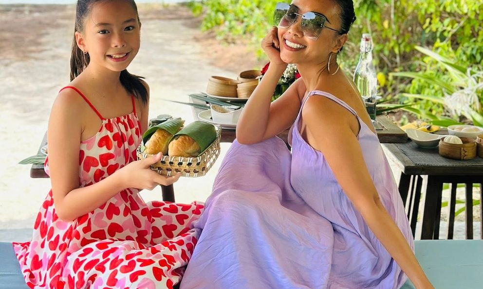 Một bộ đồ bơi mua gấp mà Đoan Trang cũng