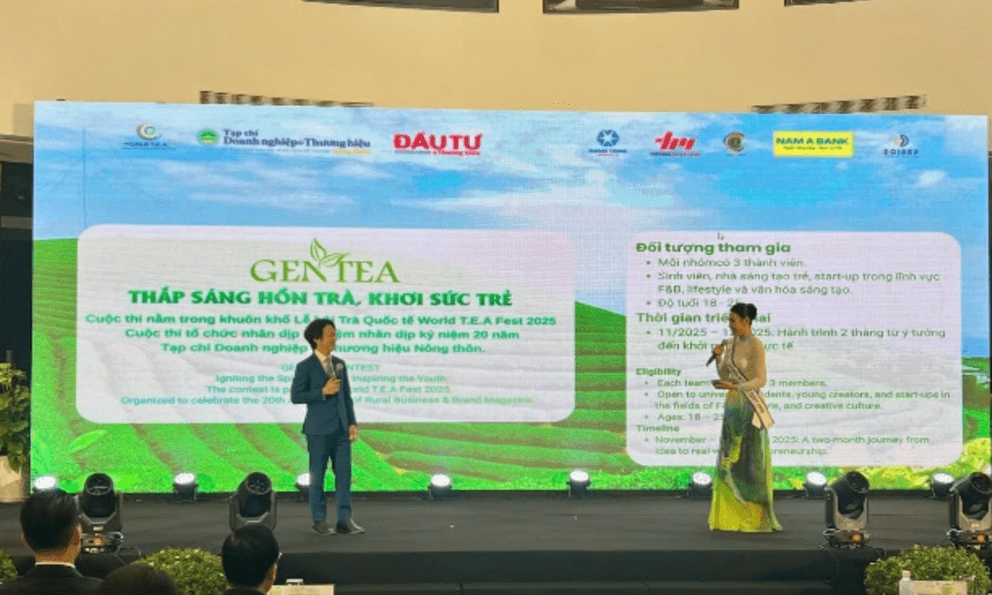Cuộc thi lan tỏa tinh thần khởi nghiệp cùng Lễ hội Trà Quốc tế World T.E.A Fest 2025