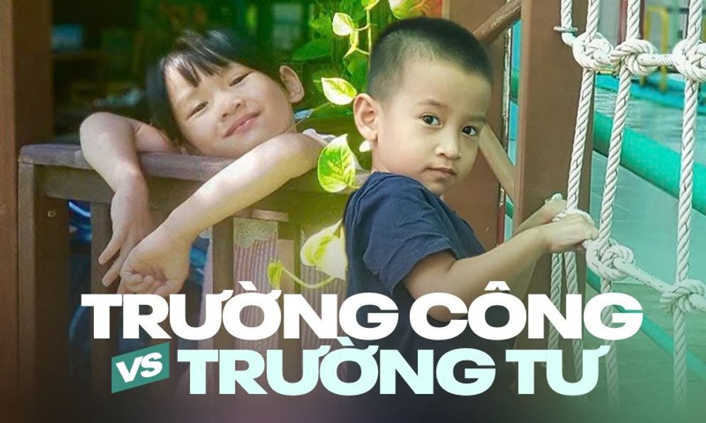 Cho con học mầm non trường công - trường tư đủ cả, bà mẹ TP.HCM đúc kết 2 CHỮ quan trọng sau hai hành trình trái ngược 