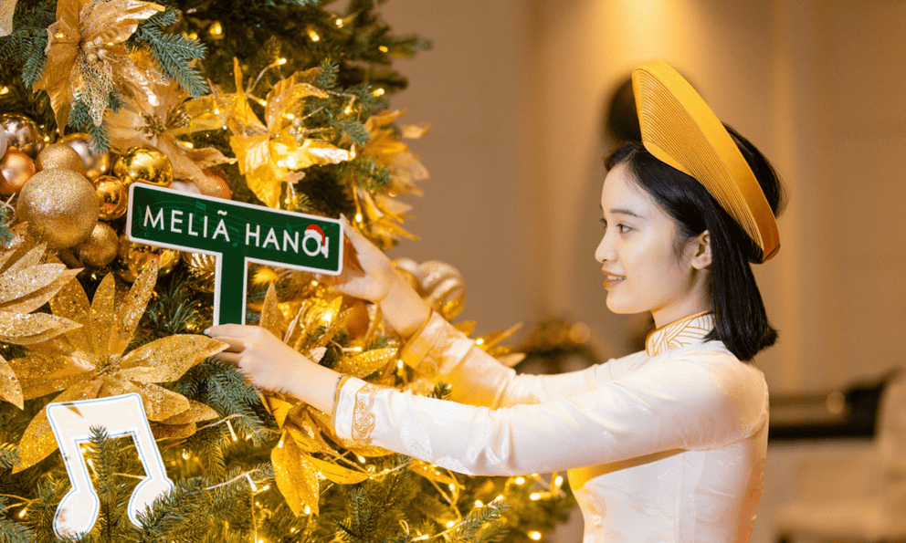 Meliá Hanoi chào đón mùa lễ hội 2025 với ánh sáng, hương vị và niềm vui đoàn viên