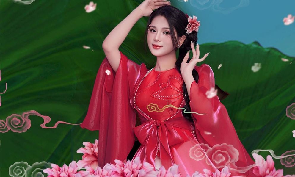 Nữ nghệ sĩ Việt bất ngờ “gây bão” trên mạng xã hội Lào – Việt Nam trong dịp kỷ niệm 50 năm Quốc khánh Lào