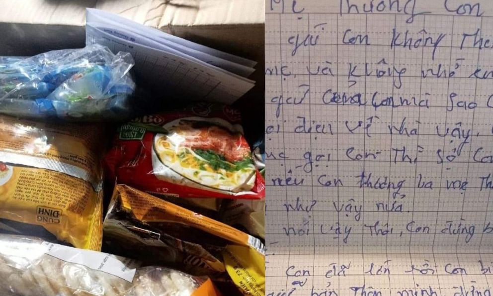 Nhận thùng quà mẹ ở quê gửi xuống kèm bức thư, con gái đăng lên mạng, viết mấy chữ gây tranh cãi: Có phải nuông chiều tạo kẻ vô ơn?
