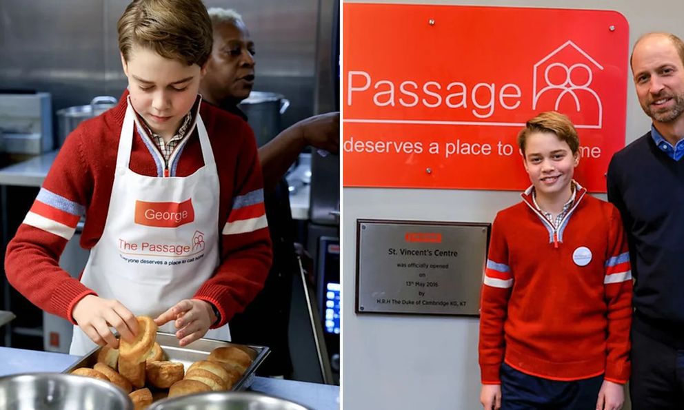 William dắt tay George làm điều này tại bếp ăn từ thiện: Hình bóng Diana ùa về, lộ trình của 