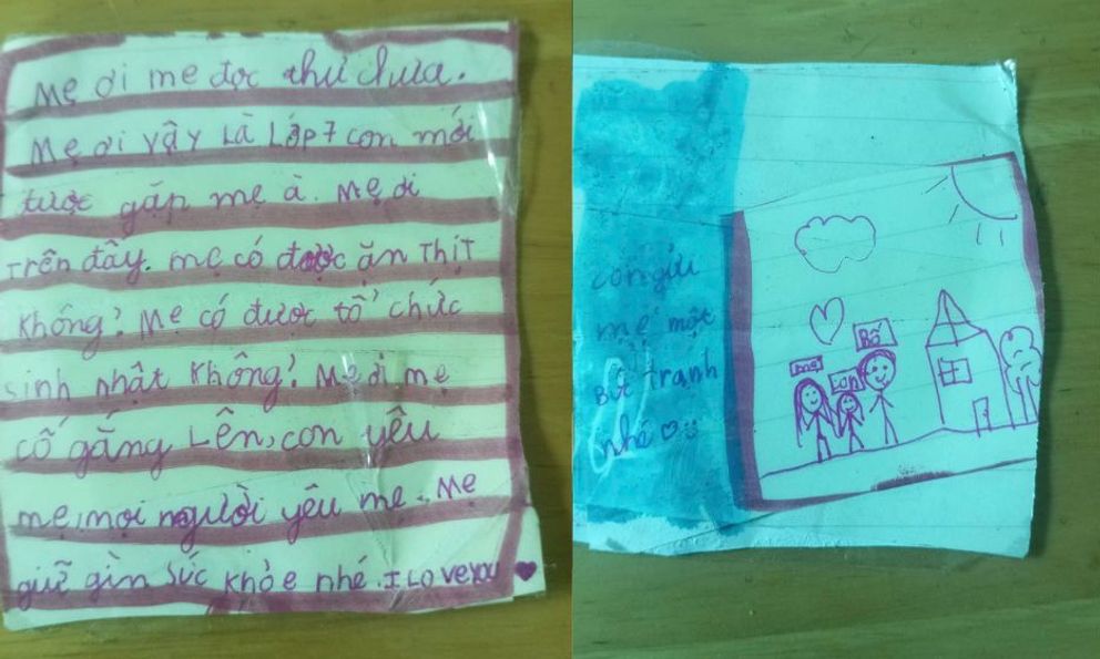 Câu chuyện xúc động đằng sau thư con gái 7 tuổi gửi mẹ đang gây sốt: 