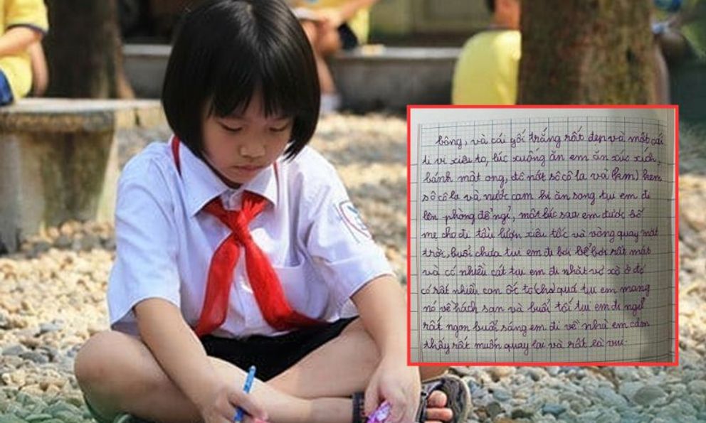 Bài văn tả ngày nghỉ được đi chơi gây 