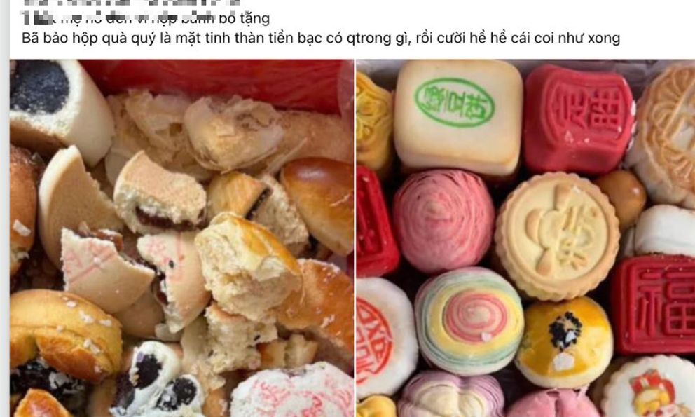 2 bức ảnh TRƯỚC - SAU hộp bánh và câu nói người mẹ gây bão tranh cãi: 1 lần xuề xoà, ngàn lần hại đời con