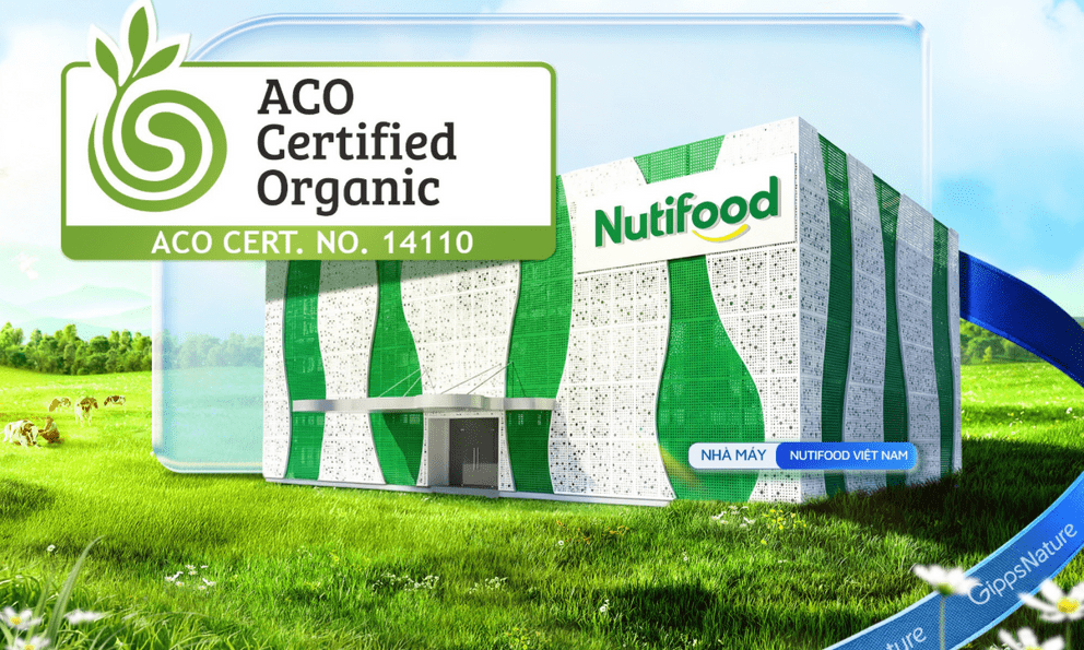 Dây chuyền sữa công thức pha sẵn đầu tiên tại Việt Nam đạt chứng nhận hữu cơ Úc (ACO)