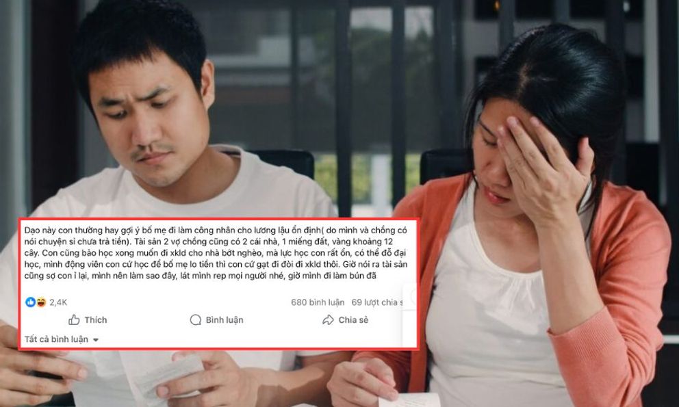 Một tình huống cha mẹ “giả nghèo” đang khiến phụ huynh chia phe tranh luận: Nên công khai hay cứ im lặng để con tự lập? 