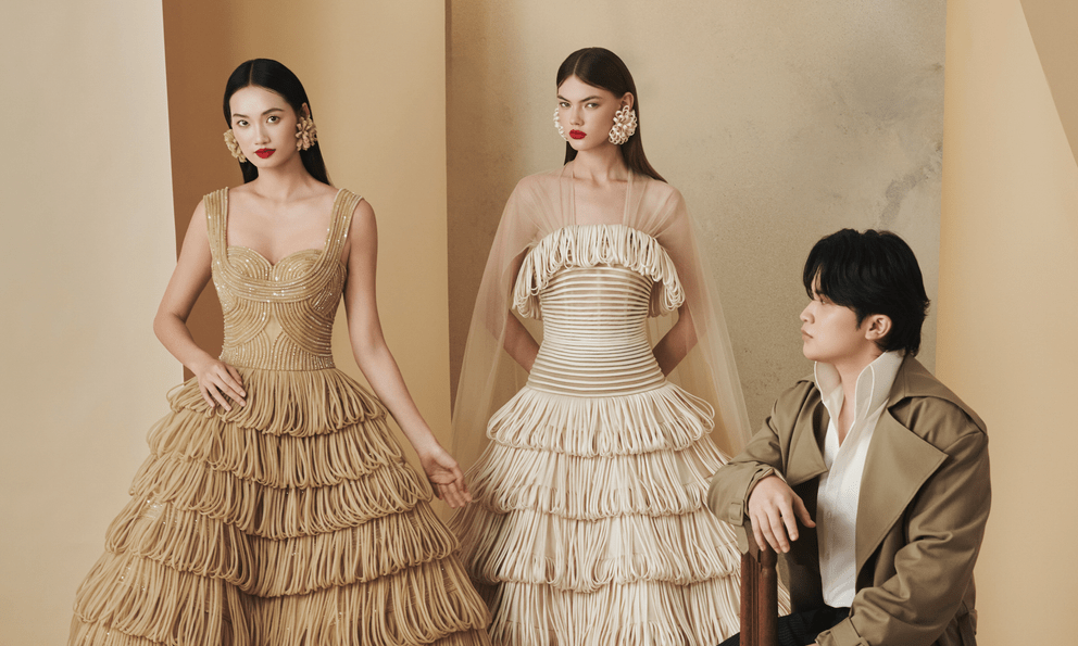 Á hậu Quỳnh Anh làm 