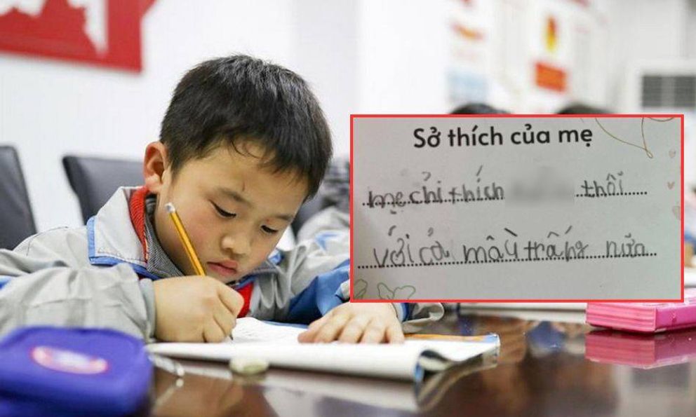 Học sinh kể sở thích của mẹ, nhiều phụ huynh đọc xong vỗ đùi tấm tắc: Quá chuẩn, bà mẹ nào chẳng thế! 