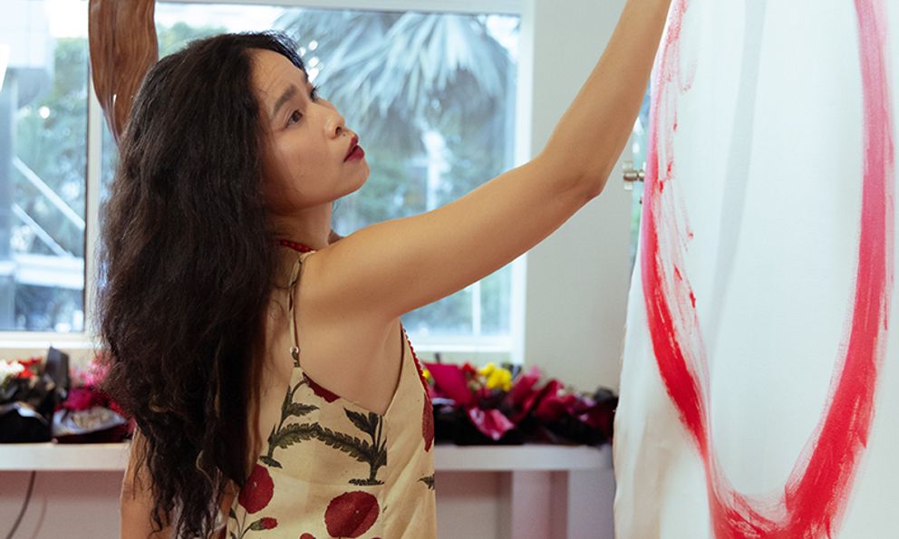 Đồng Lan mang phong vị Paris vào dự án nghệ thuật đa giác quan tại Việt Nam