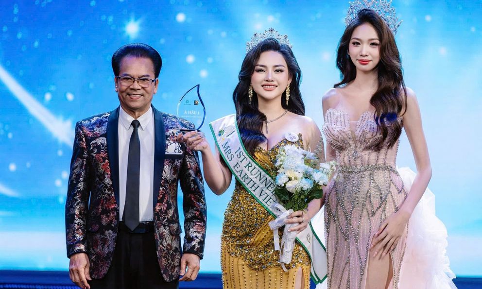 Nhan sắc 9x Trịnh Thu Bình đăng quang Á hậu Mrs Eath Vietnam 2026 