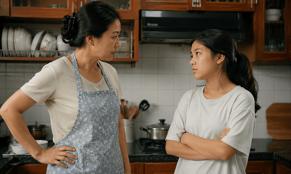 Con gái chê cơm mẹ nấu, mẹ đáp một câu khiến con đứng hình: Có những đoạn đối thoại đau hơn cả dao cứa