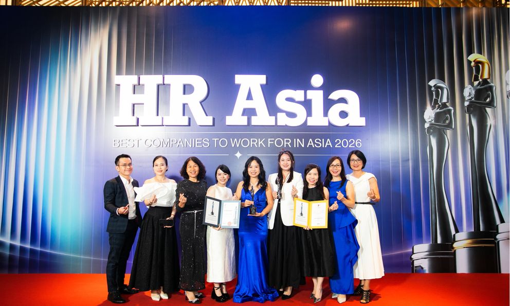 Vantive Việt Nam nhận “cú đúp” giải thưởng HR Asia Awards 2026, khẳng định năng lực xây dựng tổ chức hiệu suất cao