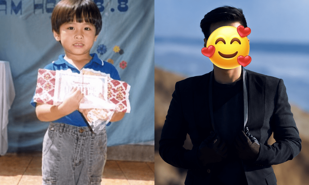 Cậu bé để kiểu tóc 