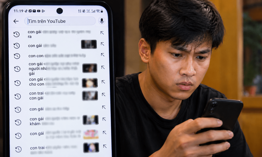 Người lớn hoảng hốt khi xem lịch sử tìm kiếm của đứa cháu 5 tuổi: Một 