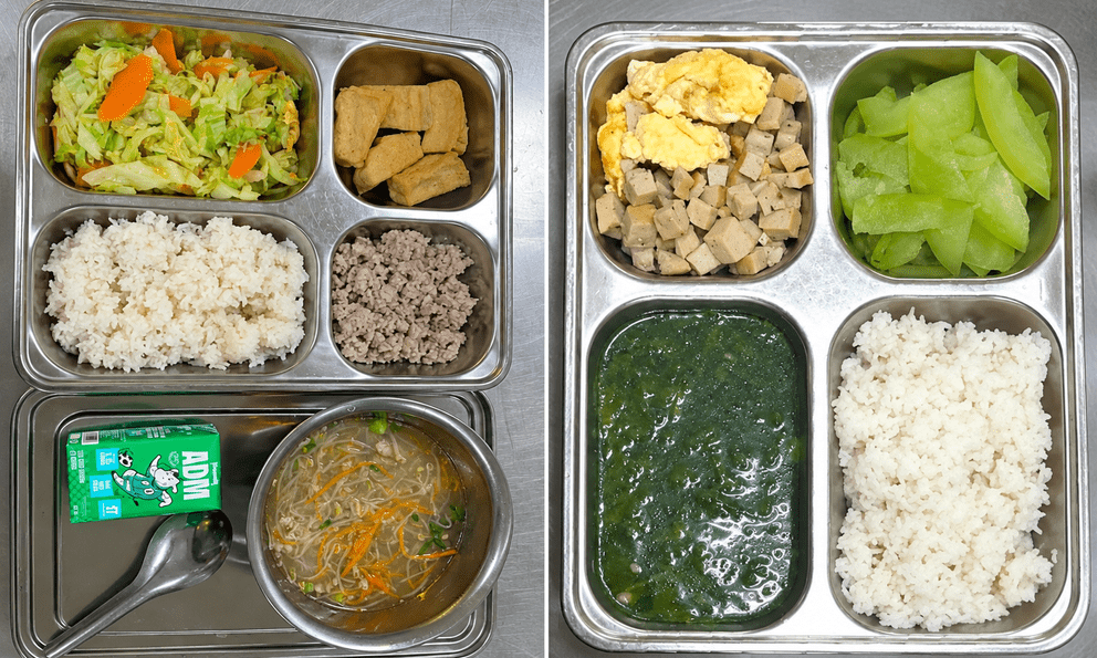 Suất ăn bán trú trường công ở Hà Nội đầy đặn, ngon mắt vẫn gây tranh cãi, phụ huynh phản ánh điều bất ngờ