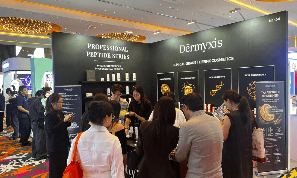 Dērmyxis giới thiệu ba nền tảng công nghệ dẫn truyền hoạt chất tại IMCAS China 2026