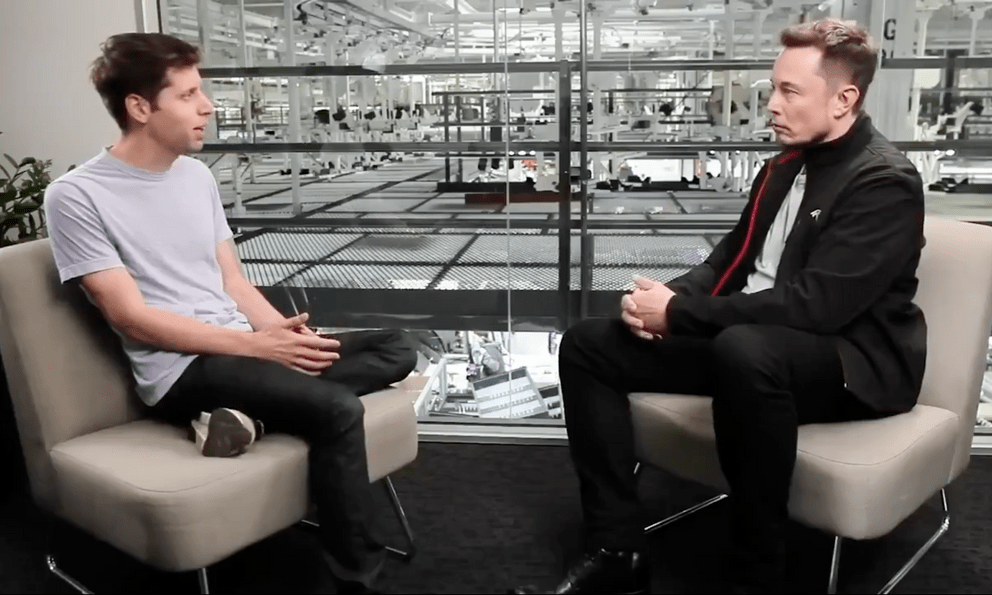 Khoảnh khắc Elon Musk sửa lỗi Sam Altman và màn 