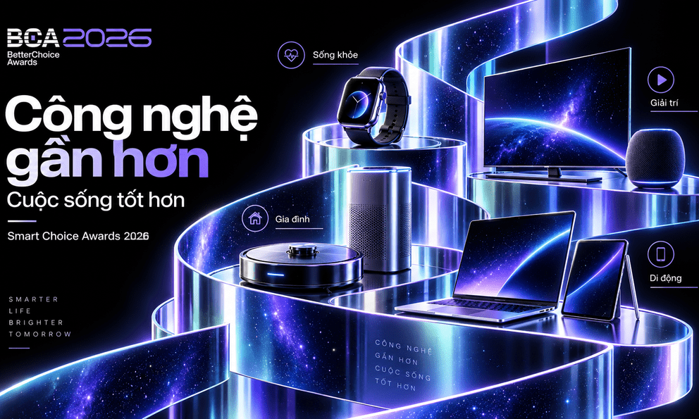 Không cần là tốt nhất, chỉ cần làm cuộc sống tốt hơn: Vì sao Smart Choice là trục giải “đặc sản” của Better Choice Awards 2026 2026?