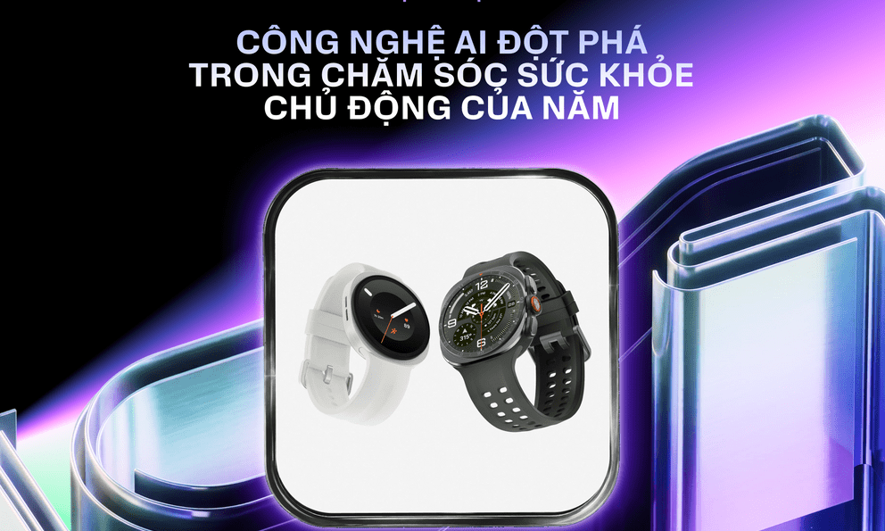 Khi smartwatch không dừng lại ở đếm bước: Galaxy AI chiến thắng hạng mục AI chăm sóc sức khỏe chủ động tại BCA 2026