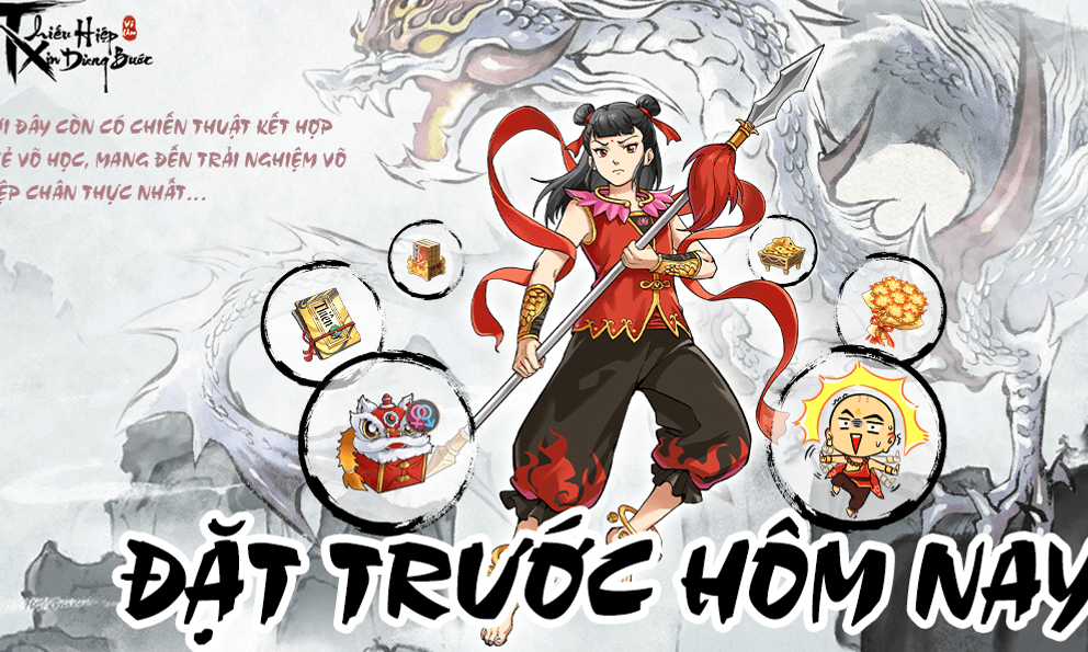 Thiếu Hiệp Xin Dừng Bước – Tựa game thẻ bài võ hiệp đỉnh cao sắp ra mắt: Đăng ký trước nhận ngay skin Na Tra và 3.650 bí kíp võ học!