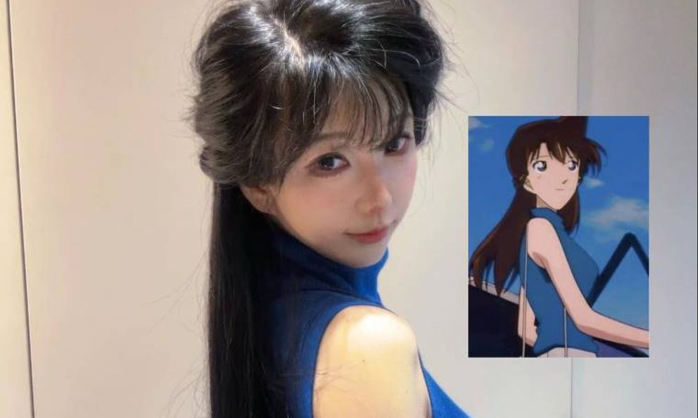 Mỹ nữ cosplay Ran Mori trong Conan như xé truyện bước ra đời thực