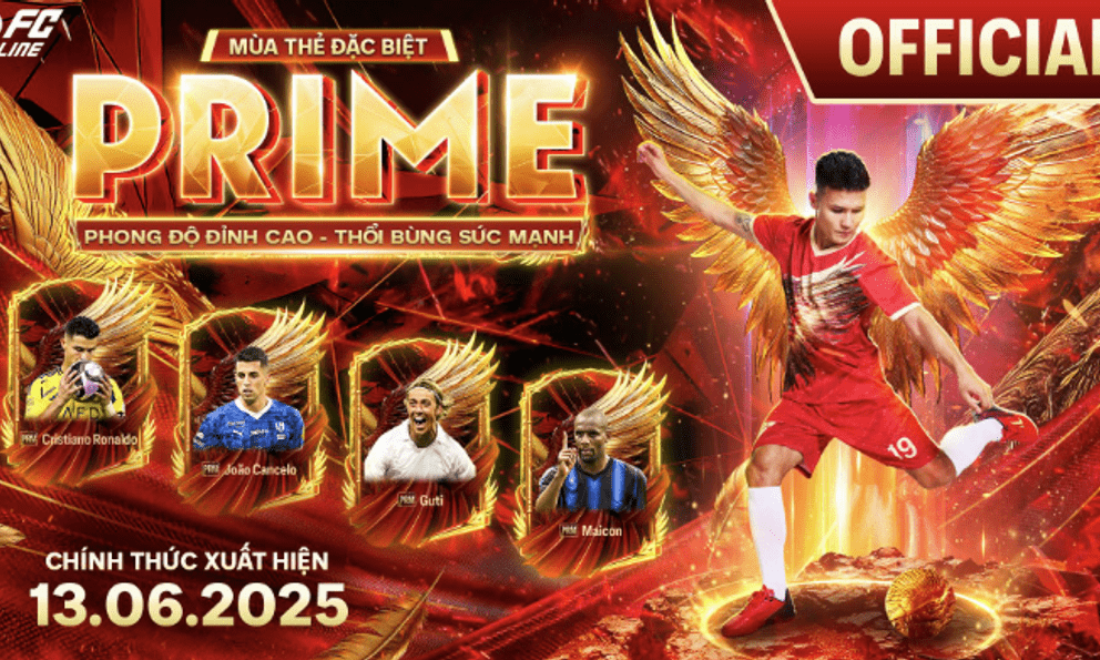 FC Online tung mùa thẻ siêu phẩm PRIME: Món quà sinh nhật khủng ghi dấu cột mốc 7 năm rực rỡ