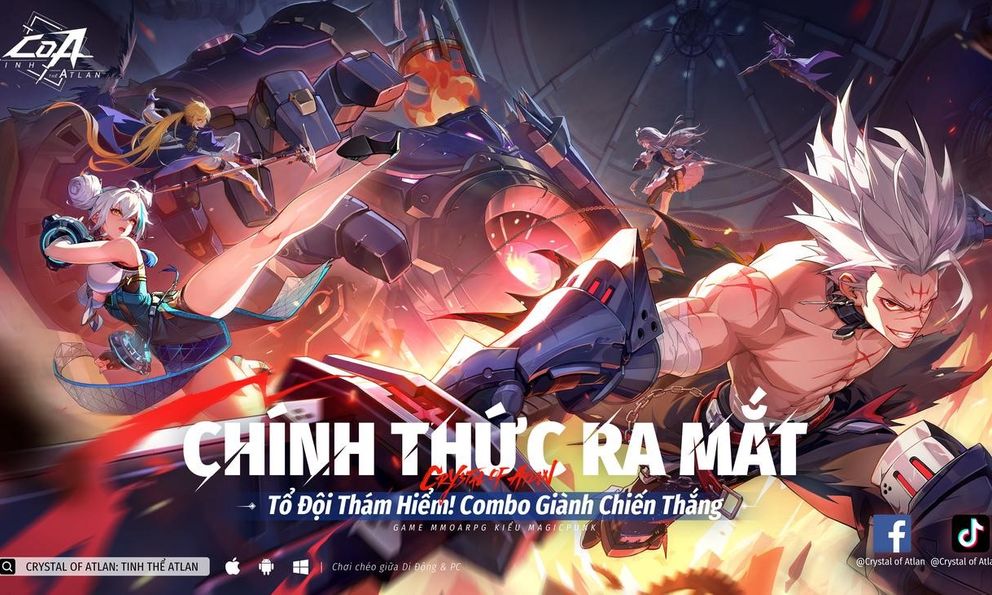 MagicPunk Crystal of Atlan: Tinh Thể Atlan đã chính thức ra mắt thức ra mắt tại Việt Nam! Hợp tác One-Punch Man đồng loạt lên sóng