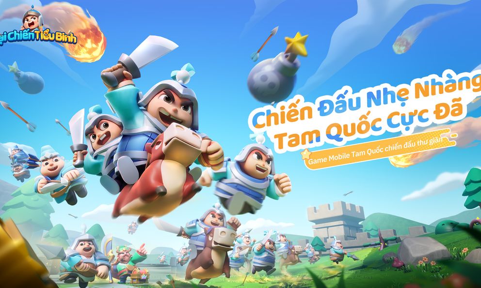 CG lần đầu công bố, game mobile Tam Quốc thư giãn đối kháng 