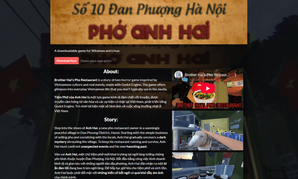 Hướng dẫn chi tiết cách tải Brother Hai's Pho Restaurant - tựa game đang hot nhất lúc này