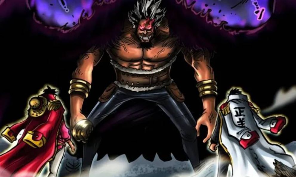 Spoil One Piece 1165: Roger và Garp hợp lực tung đòn kết hợp Haki Bá Vương tối thượng hạ gục Rocks Quỷ