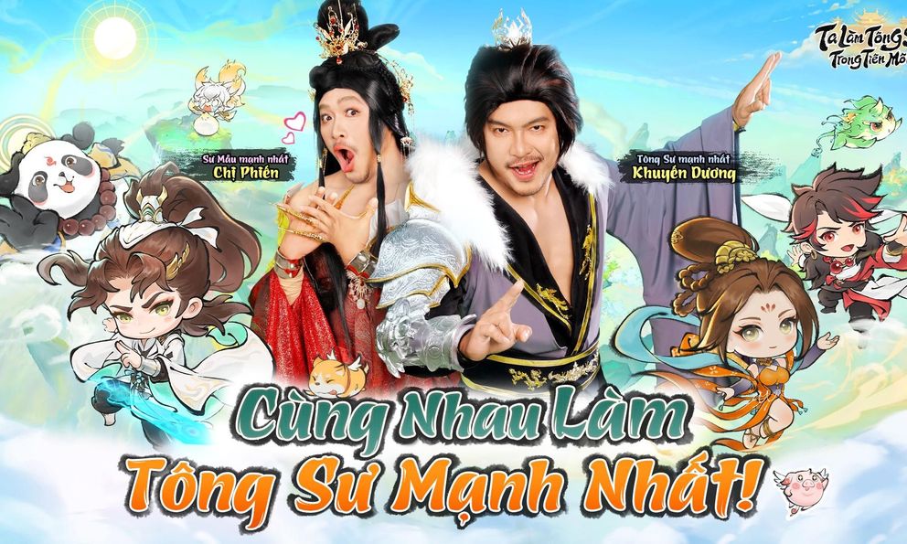 Ta Làm Tông Sư Trong Tiên Môn – Game mobile tu tiên kinh doanh mạnh nhất năm 2025 mở đăng ký trước