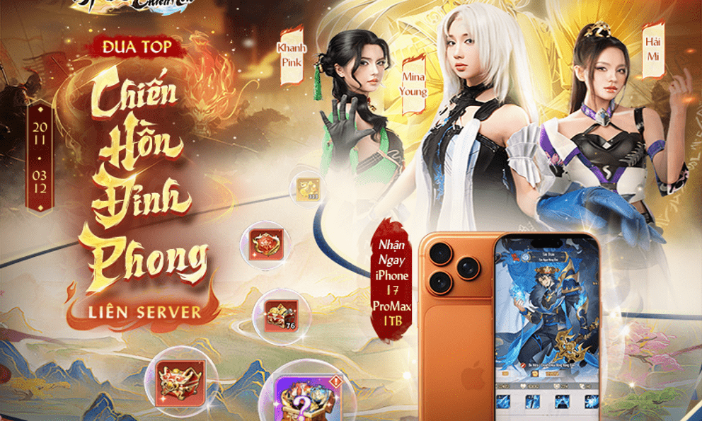 Hào Khí Chiến Hồn bùng nổ ngày ra mắt với dàn Hot Girl và phần thưởng đua TOP siêu hấp dẫn