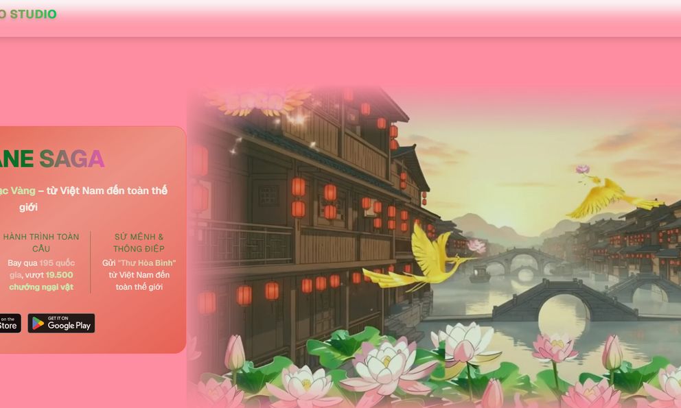 Crane Saga - Game Việt đầu tiên hướng tới giải Nobel Hòa bình
