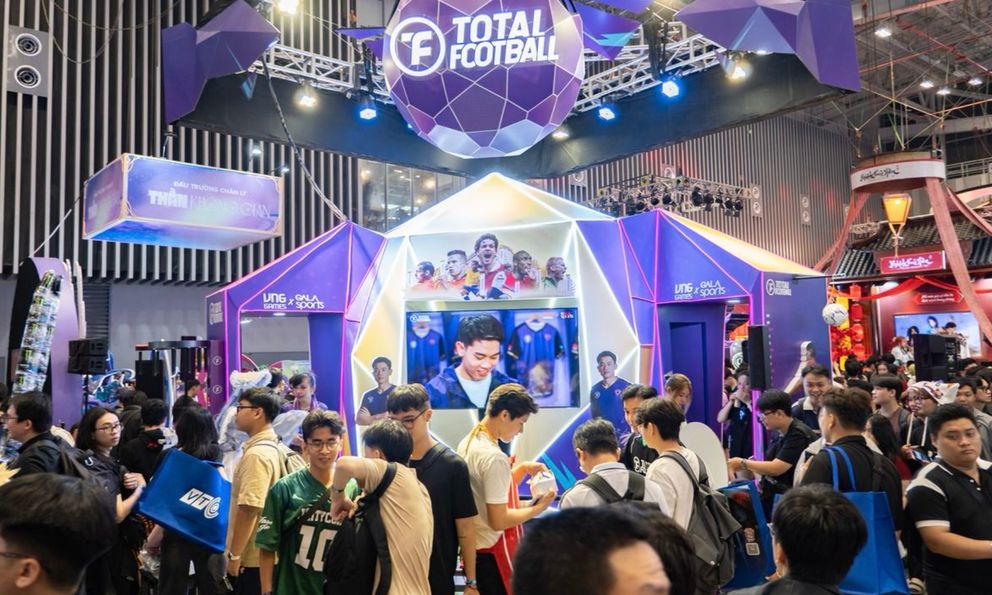Total Football VNG ra mắt ấn tượng tại sự kiện Vietnam GameVerse 2026