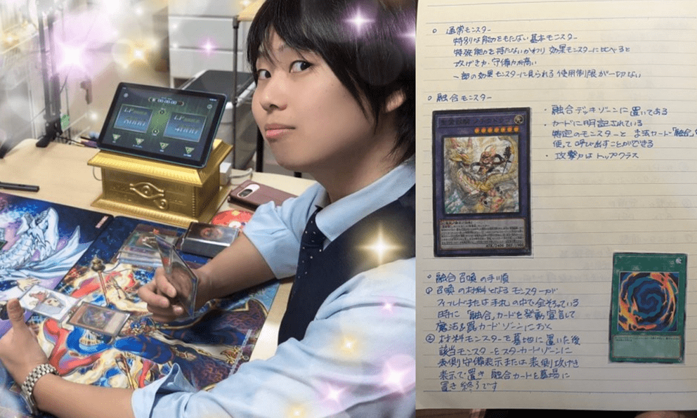 Người mẹ 65 tuổi tự viết sổ tay nghiên cứu luật chơi Yu-Gi-Oh! cho con trai